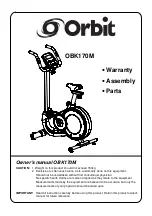 Orbit OBK170M Owner'S Manual предпросмотр