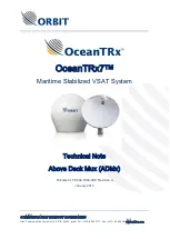 Orbit OceanTRx7 Manual preview