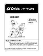 Orbit OEB3001 Owner'S Manual preview