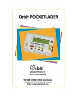 Orbit POCKETLADER Manual предпросмотр