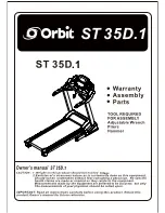 Orbit ST 35D.1 Assembly Manual preview