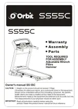 Orbit StarStrider SS55C Owner'S Manual preview