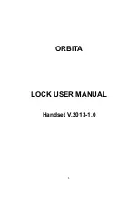 Preview for 1 page of Orbita OBT-PP01 User Manual