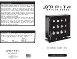 Orbita ROTORWIND AVANTI 12 Instruction Manual preview