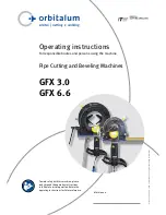 Orbitalum GFX 3.0 Operating Instructions Manual preview