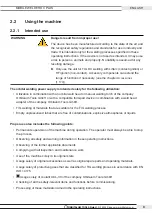 Preview for 9 page of Orbitalum MOBILE WELDER OC PLUS Operating Instructions Manual