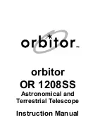 Orbitor OR 1208SS Instruction Manual preview