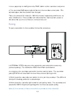 Preview for 14 page of Orbitsound M12 Handbook