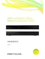 Orbitsound SB60 airSOUND BASE Handbook preview