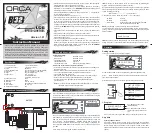 Preview for 1 page of Orca B32 Instruction Manual