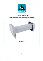 Orca FLEXI 50 User Manual preview