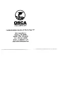 Предварительный просмотр 44 страницы Orca Marathon User Manual