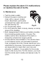 Preview for 13 page of Orca OM509-LS User Manual