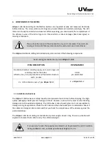 Preview for 14 page of Orca UVpro V-LAB Operating Instruction