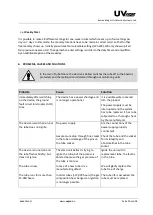 Preview for 22 page of Orca UVpro V-LAB Operating Instruction