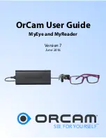 Orcam myeye User Manual preview