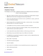 Preview for 1 page of Orchid Telecom GSM200 User Manual