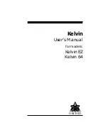 Orchid Kelvin 64 User Manual предпросмотр