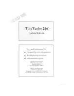 Preview for 8 page of Orchid TinyTurbo 286 User Manual