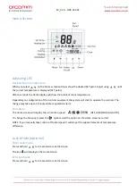 Предварительный просмотр 3 страницы Orcomm ORC-24F-RS485 Manual