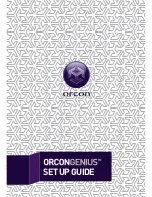 Orcon orcongenius Setup Manual preview