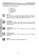 Preview for 16 page of Orderman Leo2 Operating Instructions Manual