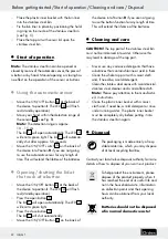 Предварительный просмотр 22 страницы Ordex Z30384 Operation And Safety Notes