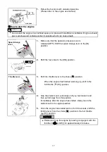 Preview for 17 page of OREC Samurai SH72H Owner'S Manual