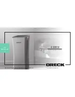 Oreck AIR REFRESH WK15500B User Manual preview