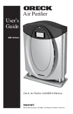 Oreck AIRH1Q Series User Manual preview