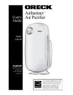 Предварительный просмотр 1 страницы Oreck AirInstinct AIR109 User Manual