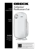 Предварительный просмотр 37 страницы Oreck AirInstinct AIR109 User Manual