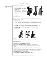 Предварительный просмотр 4 страницы Oreck Aviator Upright Series User Manual