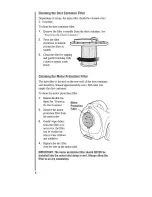 Предварительный просмотр 8 страницы Oreck BB2000 Series User Manual