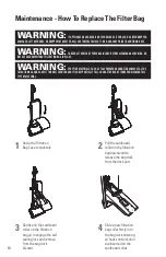 Preview for 10 page of Oreck BK95519 User Manual