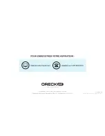 Предварительный просмотр 32 страницы Oreck Cordless Captura BK11700 Series User Manual