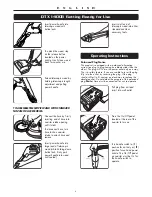 Предварительный просмотр 6 страницы Oreck DTX1400 User Manual