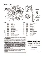 Preview for 4 page of Oreck IM90 Ironman User Manual