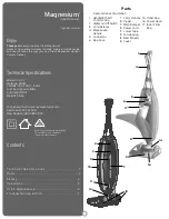 Preview for 2 page of Oreck Magnesium OK2 User Manual