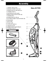 Предварительный просмотр 5 страницы Oreck MODEL AV-701B User Manual