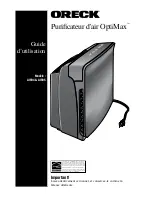 Предварительный просмотр 12 страницы Oreck OptiMax AIR94 User Manual