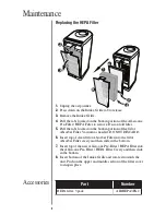 Preview for 8 page of Oreck Oreck Air Purifier User Manual