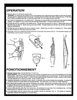 Preview for 3 page of Oreck POWER BROOM DP-460 Care And Use