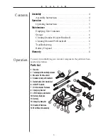 Preview for 3 page of Oreck PR8000 User Manual