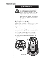 Preview for 9 page of Oreck Quest Compact User Manual