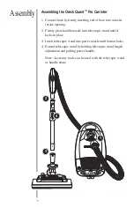 Preview for 8 page of Oreck Quest Pro Canister FC1000 User Manual