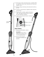 Предварительный просмотр 10 страницы Oreck Steam 50 User Manual