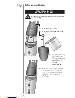 Предварительный просмотр 11 страницы Oreck STEAM 75 User Manual