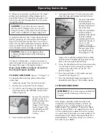 Preview for 8 page of Oreck Steemer XLS465 User Manual