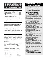 Preview for 2 page of Oreck Steemer XLS700 User Manual